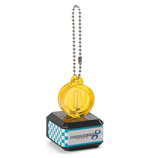 Animewild Super Mario Bros. Mario Kart 8 Coin Light Up LED Keychain Animewild Super Mario Bros. Mario Kart 8 Coin Light Up LED Keychain