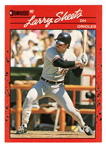 Larry Sheets - Baltimore Orioles -Baseball Card- 1990 Donruss  495 Mint