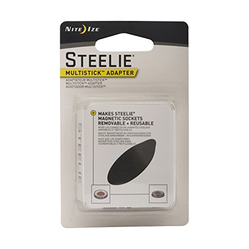Nite Ize Restickable Adapter Hardware Mount -STMS-01-R7- , Black