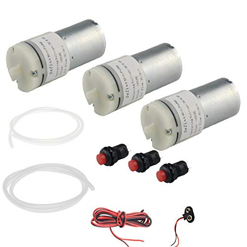 DC 6V Air Pump Motor Low Noise DIY Project Kits Delinx (exclude cardboards)