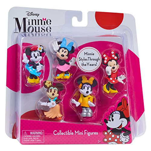 Just Play Minnie Mini Figure Set 5 pk Figures Toy Figure