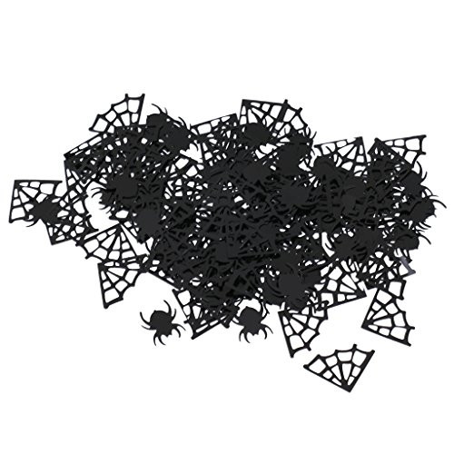 joyMerit Spider Webs Table Confetti Scatters Sprinkles Horror Halloween Party Decor