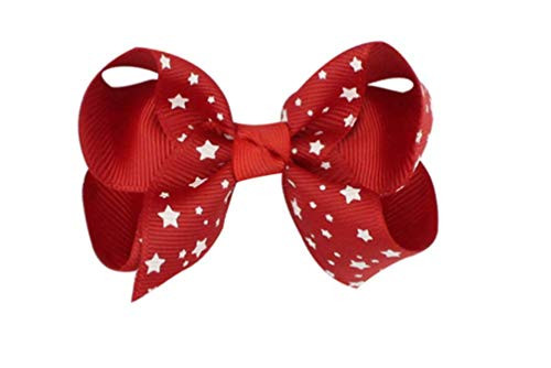 4th of July Independence Day American Flag Baby Toddler Patriotic Headband and bow knot hair clips -1, Bow Hair Clip 13- 4th of July Independence Day American Flag Baby Toddler Patriotic Headband and bow knot hair clips -1, Bow Hair Clip 13-
