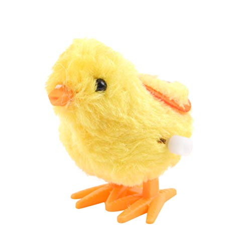 Hahepo Wind Up Toys, Wind-Up Jumping Chicken Novelty Party Favor Gag Toy Yellow Chick Decoration for Carnival Prizes Classroom Goody Bag Fillers Hahepo Wind Up Toys, Wind-Up Jumping Chicken Novelty Party Favor Gag Toy Yellow Chick Decoration for Carnival Prizes Classroom Goody Bag Fillers