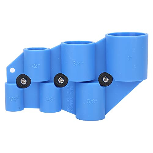 Pipe Depth Gauge,Pipe Depth Meter Gauge Universal Plastic Water Hose Depth Measuring Tool Accessory