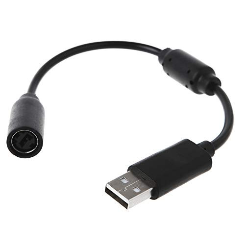 Ontracker USB Breakaway Cable Adapter Cord Replacement For Xbox 360 Wired Game Controller