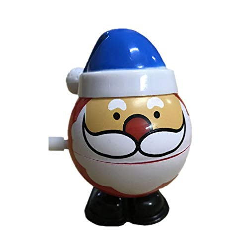 Toddmomy Wind Up Toys Christmas Clockwork Toy Santa Claus Walking Toys Kids Goody Bag Fillers for Christmas Party Favor-Random Color- Toddmomy Wind Up Toys Christmas Clockwork Toy Santa Claus Walking Toys Kids Goody Bag Fillers for Christmas Party Favor-Random Color-