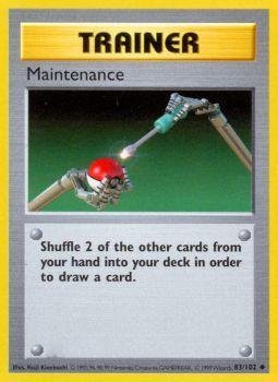 Pokemon - Maintenance -83/102- - Base Set