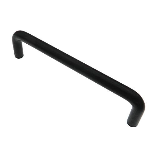 Warwick Contemporary Black 4 3/8"cc Solid Cabinet Wire Pull DH1032BL