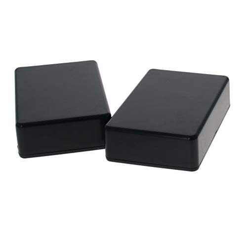 Fielect 2.76" x 1.77" x 0.71" Junction Box ABS Plastic Dustproof Universal Electrical Project Enclosure 2Pcs