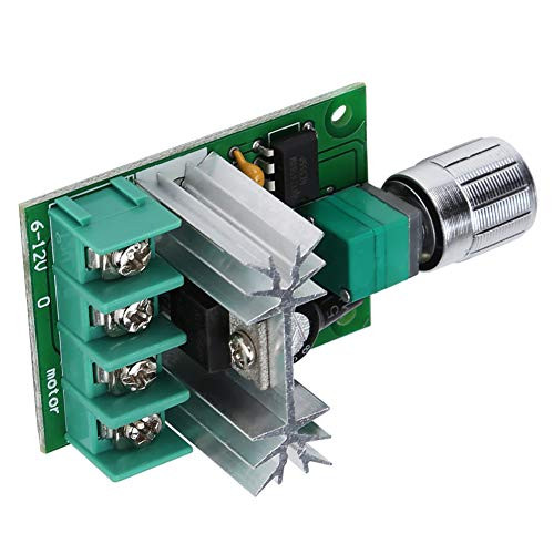Variable Speed Switch PWM DC Motor Governor, with Switch Function Stable Performance PWM Motor Speed Controller, for Home Industry DC Motor