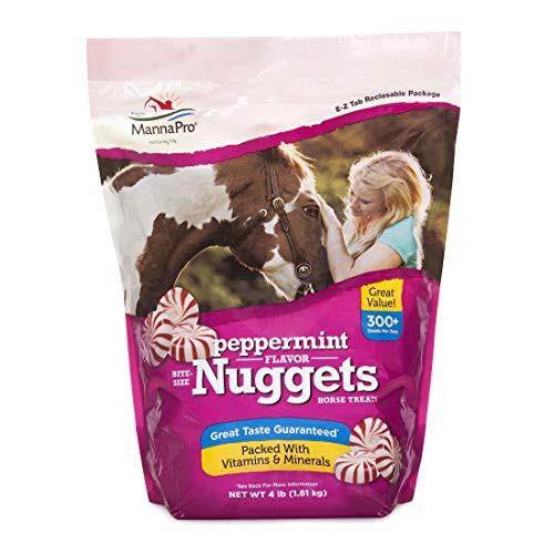 Manna Pro Bite-Size Peppermint Flavored Nuggets | 4 LB