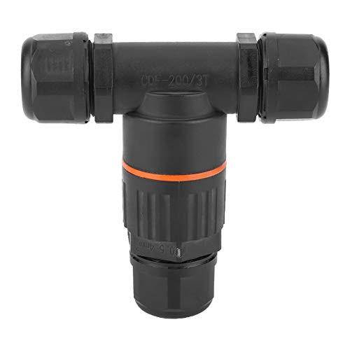 Cable Connector, IP68 Waterproof 3 Way Cable Connector Outdoor Junction Box 450V 32A,Stable Performance,Aging Resistant,Long Service Life