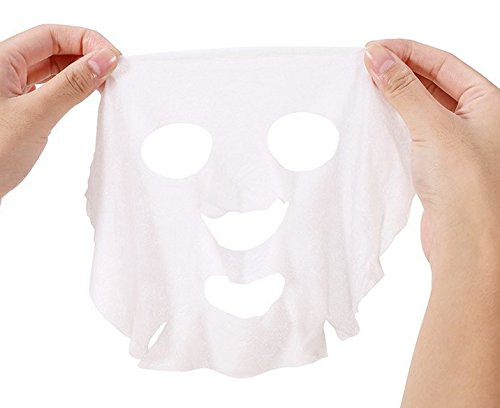 WOIWO 20 Pieces Compressed Disposable Facial Mask Grain Dry Sheet Mask Paper DIY Natural Face Cotton Mask