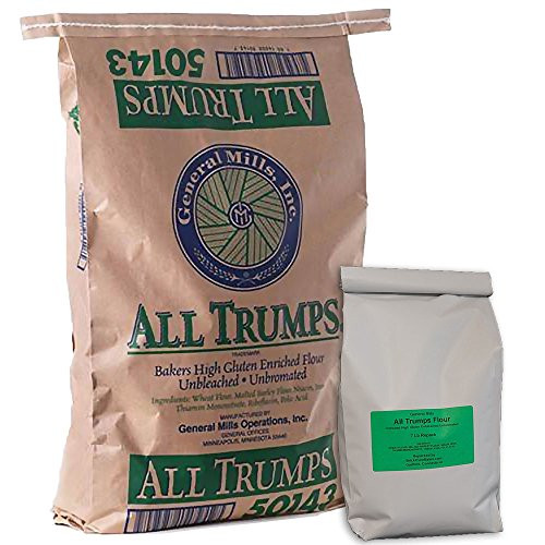 General Mills All Trumps High Gluten Flour - Unbleached, Unbromated - 7 Pound Repack