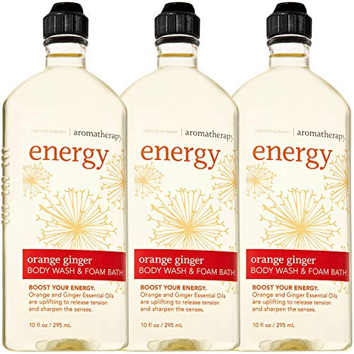 Bath & Body Works Aromatherapy Energy Orange + Ginger Body Wash