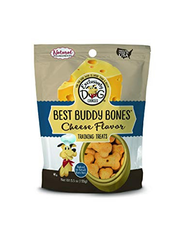 Exclusively Dog Pet Best Buddy Bones-Cheese Flavor, 5-1/2 oz Package -44700-