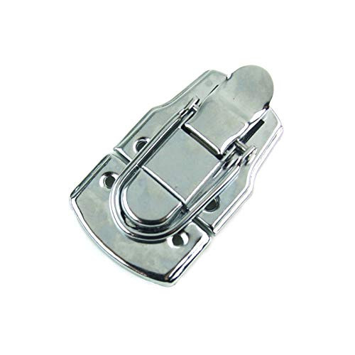 Drawbolt Closure Latch for Guitar Case or musical cases ,72.5x 45mm Chrome