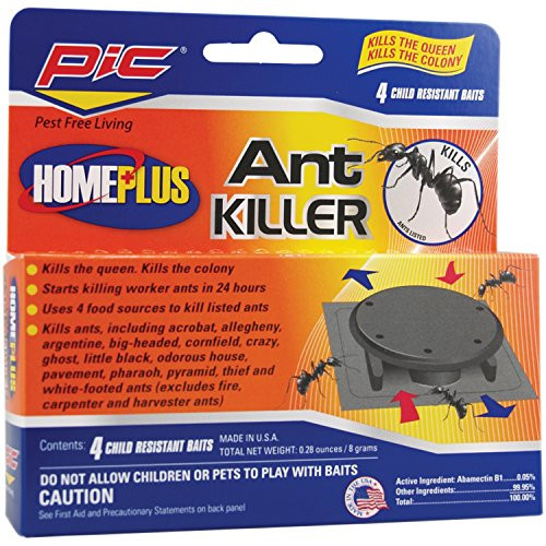 Home Plus Ant Killer Plastic Bait Stations, 4 Count Home Plus Ant Killer Plastic Bait Stations, 4 Count