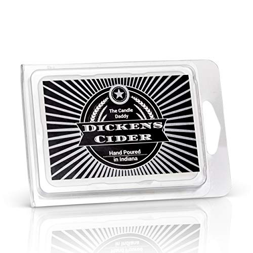 Dickens Cider- Apple Maple Bourbron Scented Melt- Maximum Scent Wax Cubes/Melts- 1 Pack -2 Ounces- 6 Cubes