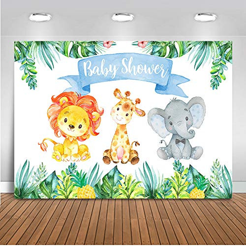 Mehofoto Safari Jungle Baby Shower Backdrop Elephant Party Animals Photography Background 7x5ft Vinyl Watercolor Animals Baby Shower Party Banner Backdrops Mehofoto Safari Jungle Baby Shower Backdrop Elephant Party Animals Photography Background 7x5ft Vinyl Watercolor Animals Baby Shower Party Banner Backdrops