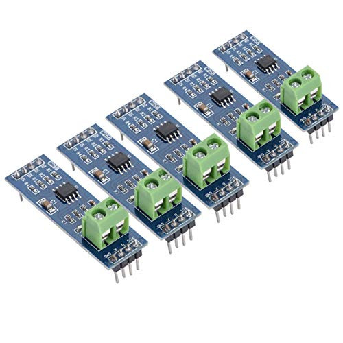 TTL To RS-485 Module, Convenient TTL To RS-485 Adapter Practical RS-485 Converter Module, 4.31.4Cm for Half-Duplex Applications 5pcs