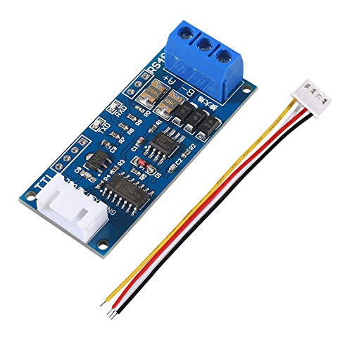 Sipytoph TTL to RS485 Adapter Module 485 to TTL Signal Single Chip Serial Port Level Converter 3.3V 5V Board with RXD TXD Indicator