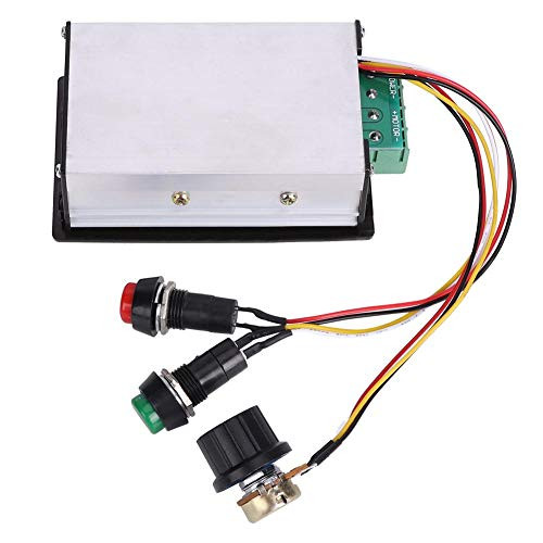 15A DC Motor Speed Governor 6V 12V 24V 36V 48V Speed Controller Switch Control Digital Display PWM Regulator Controller Electric Gearbox Motor