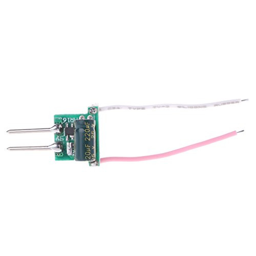 Kocome 1-3W MR16 Low Voltage Power Supply LED Driver Convertor Transformer Constant Current 300mA DC 12V