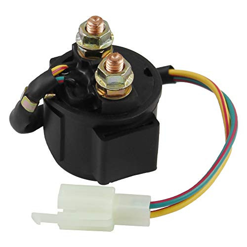 OuYi Motorcycle Parts Starter Solenoid Relay for ATC200 /ATC200E /ATC200ES /ATC200M /BIG RED 1982-1985/ATC200E BIG RED 1982-1983/ATC200M 1984-1985/ATV ATC200ES BIG RED 1984