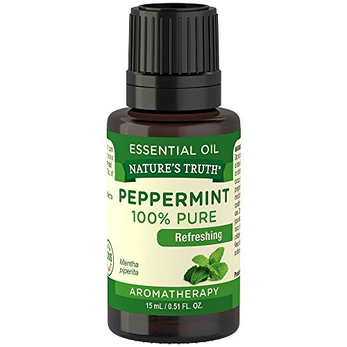 Nature's Truth Aromatherapy 100 percent Pure Essential Oil, Peppermint, 0.51 Fluid Ounce