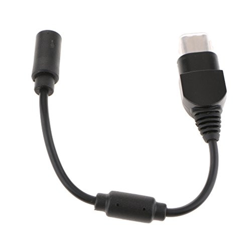Baoblaze USB Breakaway Cable Lead Adapter For Microsoft Xbox 360 / One Wired Controller, Black