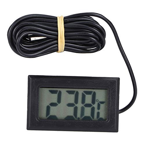 Buachois Aquarium Thermometer Accurate Temperature Measurement -50~110? LCD Liquid Crystal Display Professional Aquarium Aquarium Thermometer