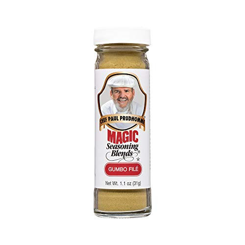 Chef Paul Prudhomme's Magic Seasoning Blends ~ Gumbo File, 1.1-Ounce Bottle