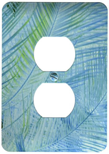 3dRose lsp_7932_6"Crossed Palms" 2 Plug Outlet Cover Multicolor