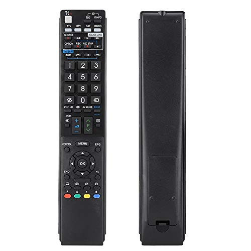 Yencoly GA943WJSA 1Pcs Energy-Saving and Eco-Friendly Remote Control, Universal Remote Control, for LCD Led Smart TV Motorbike Handlebars Risers Fit