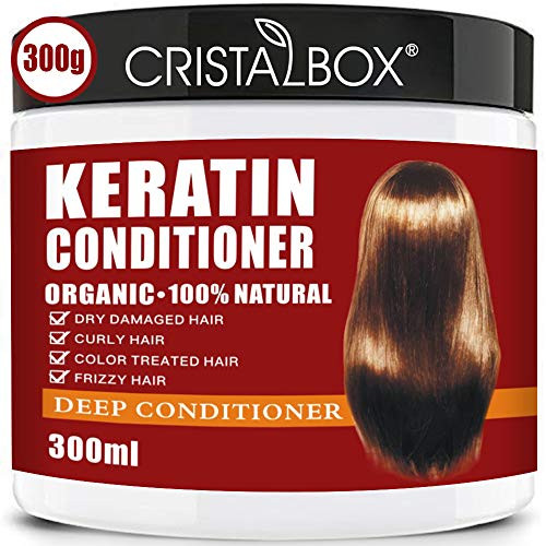 Keratin Deep Conditioner,2021 Argan Oil Conditioner for Damaged Dry Hair,Hair Treatment Conditioner Hair Tonic Keratin Hair  and  Scalp Treatment Paraben-Free, Sulfate-Free Surfactants