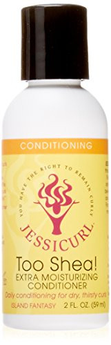 Jessicurl Too Shea Extra Moisturizing Conditioner, Island Fantasy, 2.0 Fluid Ounce