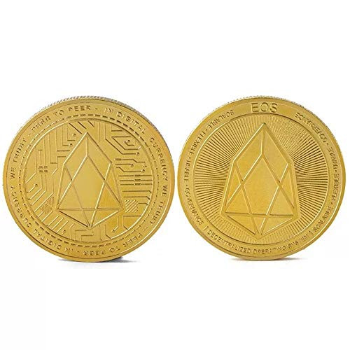 BirchRiver EOS Cryptocurrency Coin - Blockchain Cryptocurrency - Commemorative Collector
