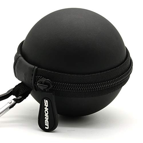 Portable Carrying Case for Nintendo Switch Poke Ball Plus Controller, Protective Hard EVA Travel Case Bag for Pokemon Lets Go Pikachu Eevee Game -Black-