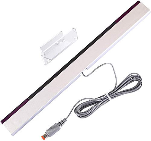 Wired Infrared IR Ray Sensor Bar Compatible With Wii and Wii U Sensor Bar Replacement IR Ray Motion Sensor Bar for Nintendo Wii / Wii U