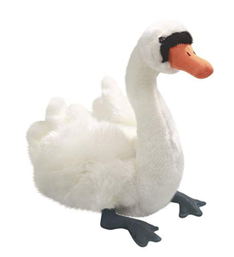 Carl Dick Swan, 9.5 inches Length 9 inches high, 24cm, Plush Toy, Soft Toy, Stuffed Animal 2606