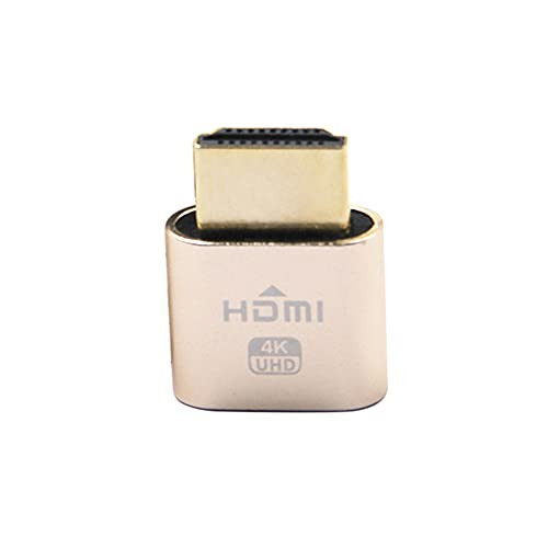 WBTUO VGA Virtual Display Adapter HDMI 1.4 DDC EDID Dummy Plug Display Emulator-Jiangshen