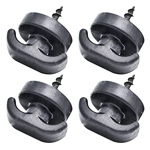 AUTOXBERT 4X Car Hook Mounting Points Cargo Net Replacement Hooks Hardware Kit for Car Rear Cargo Trunk Storage Organizer Net