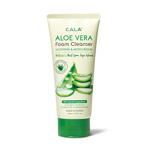 Cala Aloe vera soothing and moisturizing foam cleanser 5.07 fluid ounce, 5.07 Fl Ounce Cala Aloe vera soothing and moisturizing foam cleanser 5.07 fluid ounce, 5.07 Fl Ounce