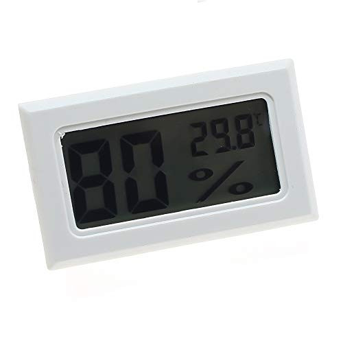 Loweryeah Mini Digital Temperature Humidity Meter Gauge Thermometer Hygrometer LCD Degree Centigrade -C- Display Indoor