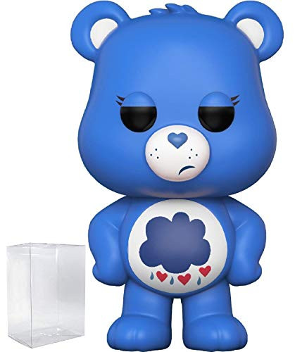 Funko Pop! Animation: Care Bears - Grumpy Bear Vinyl Figure (Bundled with Pop Box Protector Case)