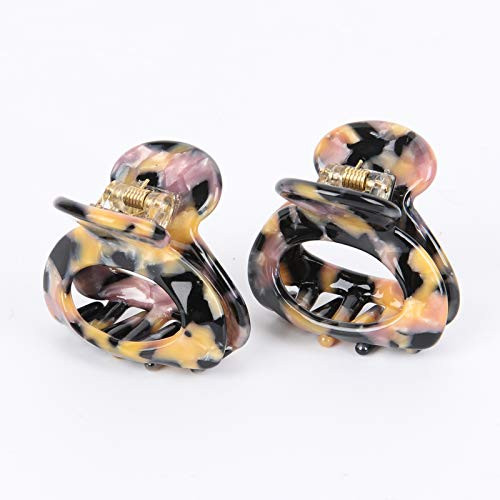 Kotoo Hair Claw Clips for Women Girls, 2 Pack 2.2 Inch Tortoise Barrettes Acrylic Celluloid Leopard Print Hair Clips for Thin Hair Hair Jaw Clips Clamp Kotoo Hair Claw Clips for Women Girls, 2 Pack 2.2 Inch Tortoise Barrettes Acrylic Celluloid Leopard Print Hair Clips for Thin Hair Hair Jaw Clips Clamp