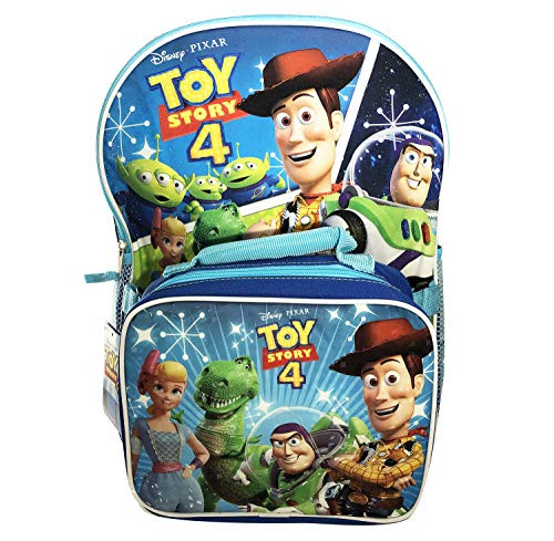 Toy Story 4 Backpack 16" and Detachable Insulated Lunch Bag 2-Piece