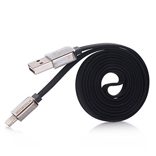 FEIAOPO Long Micro USB to USB Cable Quick Charge Cable and Data Sync Cable Charge for iOS, iPhone, iPad Black